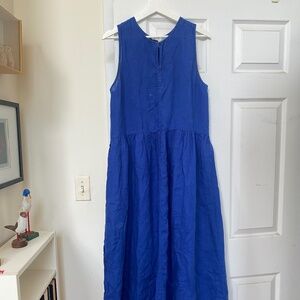 Apiece Apart Royal Blue Dress